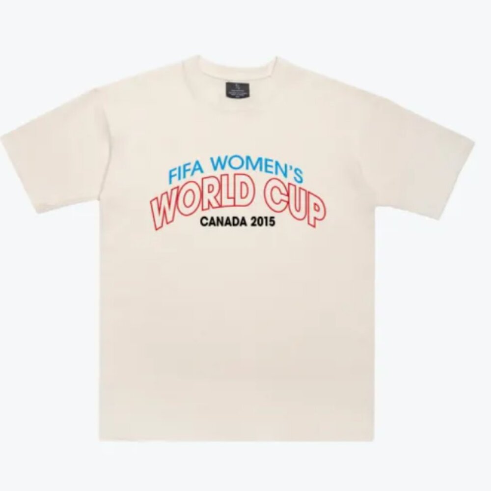 Peace Collective FIFA Women's World Cup Canada 2015 T-Shirt - Ivory Size Small